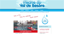 Desktop Screenshot of piscine.valdebesbre.com